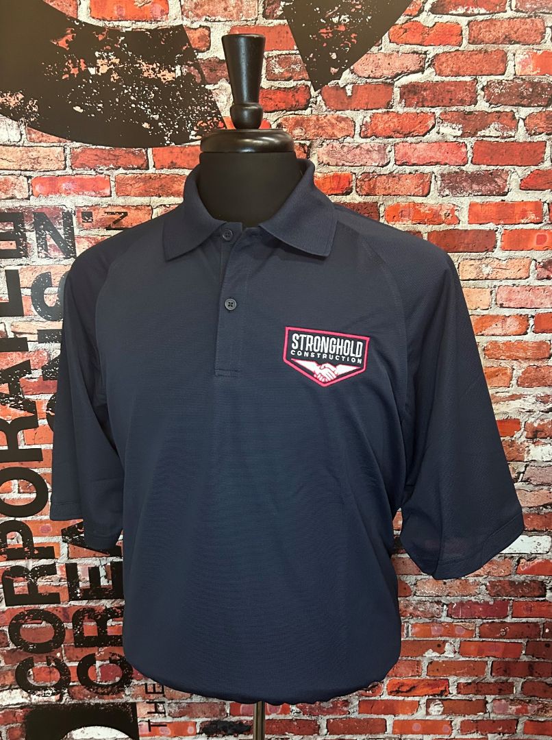 Stronghold Construction - embroidered polos