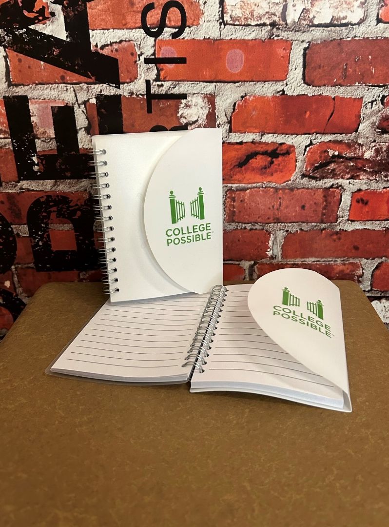 White note pads promotional items by Corporate Creations in Omaha